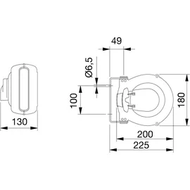 ELMAG Automatischer Schlauchaufroller ROLL AIR MINI 6, 6x8 mm
