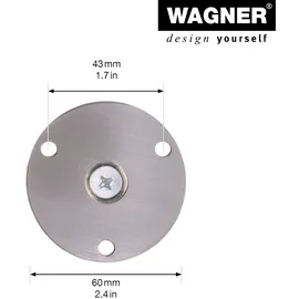 Wagner Möbelfuß DESIGN Ø 40/60 x 100-120 mm