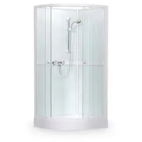 Roth Project Komplettdusche Viertelkreis 90x90 cm 4000249