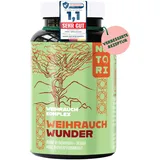 NUTORI - Weihrauch Kurkuma Ingwer Komplex – hochdosiert - 90 Kapseln - Mit Curcuma, Boswelia und Zimt – 400 mg Curcumin je Tagesdosis – 3 Kapseln täglich – Vegan & Laborgeprüft - Made in Germany