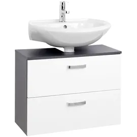 WELLTIME Waschbeckenunterschrank Texas 70 x 0 x 0 cm Grau