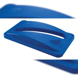 Rubbermaid Deckel blau für Wertstoffsammler 60 l