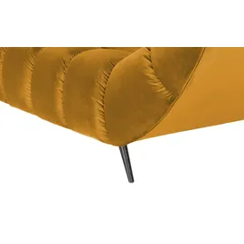 Switch Einzelsofa aus Mikrofaser Gappa ¦ gold ¦ Maße (cm): B: 222 H: 82 T: 94.0
