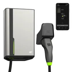 Green Cell EVGC021A2275, Grau, Wand, Aluminium, LED, Schwarz, Fehler, Aktivität,