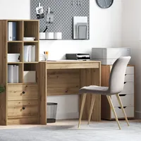 VidaXL Schreibtisch Artisan Eiche 80x50x76 cm Holzwerkstoff