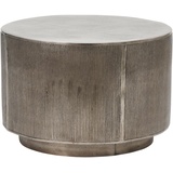 House Doctor - Rota Beistelltisch H 35 cm, silber gebürstet