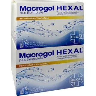 Hexal Macrogol HEXAL plus Elektrolyte Pulver 100 St.