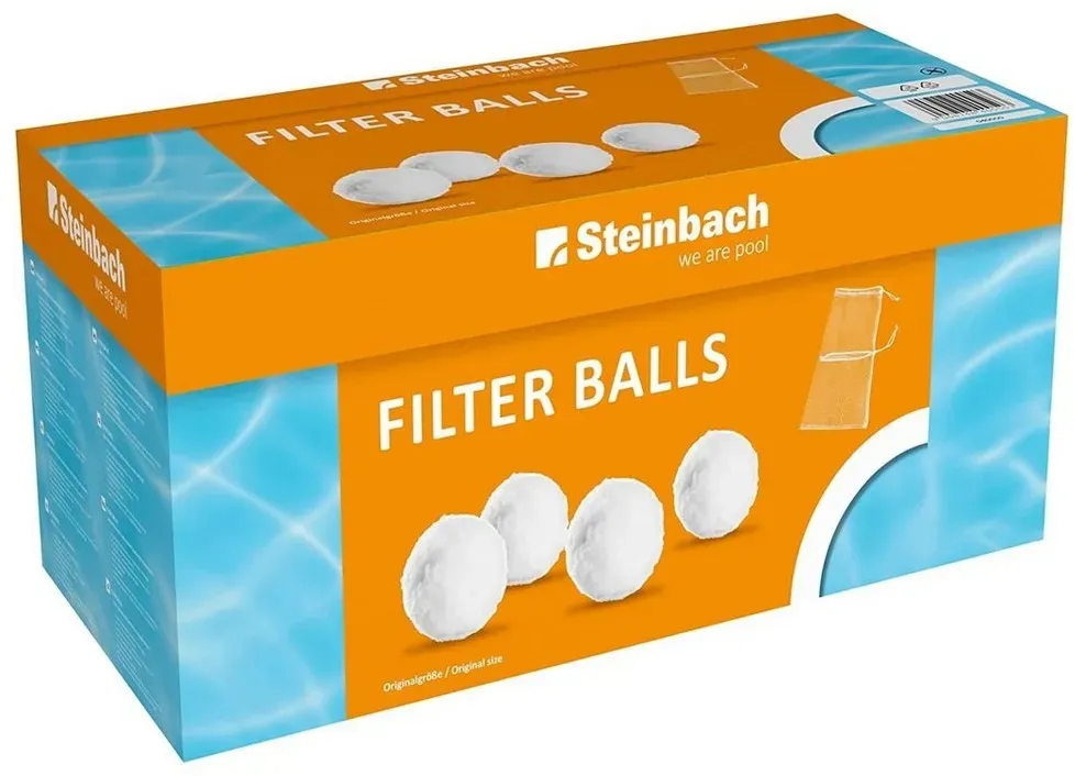 Steinbach Filterbälle 040050 Filter Balls, 700 g­VE 1 = Display zu 36 Stk.