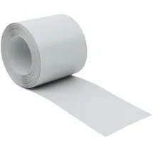 vidaXL Sichtschutzstreifen 252,5 x 19 cm Hellgrau PVC 10 St.