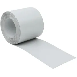 vidaXL Sichtschutzstreifen 252,5 x 19 cm Hellgrau PVC 10 St.