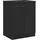vidaXL Badezimmerschrank Schwarz 54 x 41 x 70 cm