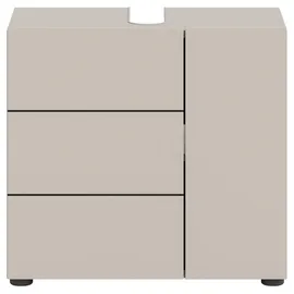 xonox.home Waschbeckenunterschrank Vira 60 x 57 cm Kaschmir