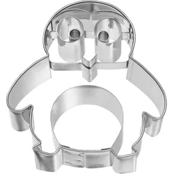 RBV BIRKMANN Birkmann Ausstechform Pinguin Klein, Ausstecher, Plätzchenform, Keks, Plätzchen, Edelstahl, 6.3 cm, 197121