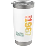 Monat Juni 1967 Jahr 1967 Retro 1967 Vintage 1967 Seit 1967 Doppelwandiger Edelstahl-Thermobecher
