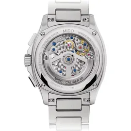 Mido Multifort TV Chronograph grau Edelstahl 42 mm M049.527.11.081.00