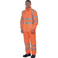 ASATEX Warnschutzregenhose Gr.L orange PREVENT