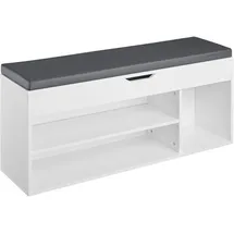 Tectake Natalya 104 x 49 x 30 cm weiß