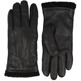 Strellson Handschuhe Leder schwarz
