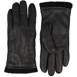 Strellson Handschuhe Leder schwarz