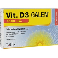 Galenpharma Vit. D3 GALEN 1000 I.E. Weichkapseln