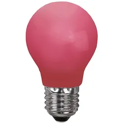 LED Leuchtmittel DEKOPARTY rot - E27 - 0,9W LED - schlagfestes Polycarbonatgehäu...