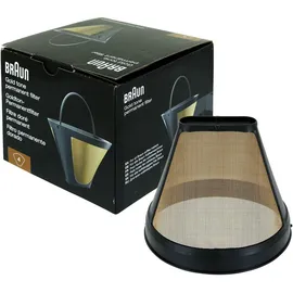 Braun Kaffeemaschinen Zubehör Goldfilter BRSC 002 Filterkaffeemaschinen Zubehör