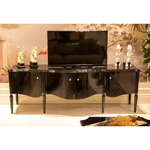 JVmoebel TV-Schrank Lowboard 54 cm X 72 cm Schwarz Holz