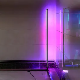 Retoo LED Stehlampe Stehleuchte RGB Fernbedienung Standleuchte Farbwechsel Ecklampe Eckleuchte Lichtsäule Wohnzimmer Schlafzimmer Party-Deko Bar 9W Retoo