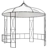 vidaXL Pavillon Ø 3 x 2,9 m weiß