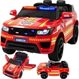 SIMRON Feuerwehrauto rot (068)