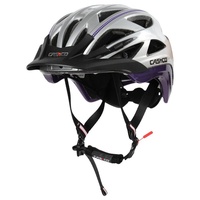 casco Activ 2 Fahrradhelm - silber lila, Kopfumfang:52-56 cm)