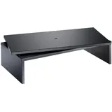 MELICONI 476400 SPACE LCD M Universal TV Ständer Monitorständer Bildschirmständer Podest schwarz