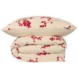 SCHIESSER Rowan Feinbiber Creme 155 x 220 cm + 80 x 80 cm