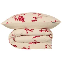 SCHIESSER Rowan Feinbiber Creme 155 x 220 cm + 80 x 80 cm