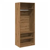 VidaXL Kleiderschrank Artisan-Eiche 80x50x200 cm Holzwerkstoff