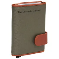 The Chesterfield Brand Sabana Geldbörse RFID Schutz Leder 7.5 cm in steel green | Gr.: onesize