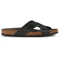 GEOX Herren U Ghita Slide Sandal, Schwarz, 45 EU