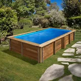 Gre Holzpool Lemon 375 x 200 x 68 cm Basic-Set