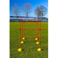Powershot Slalomstangen Set mit Standfuss (Indoor-Set) 1,5m inkl. Tasche