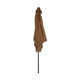 Svita Sonnenschirm 3x2m Balkonschirm rechteckig mit Sonnenschutz Matt Taupe -