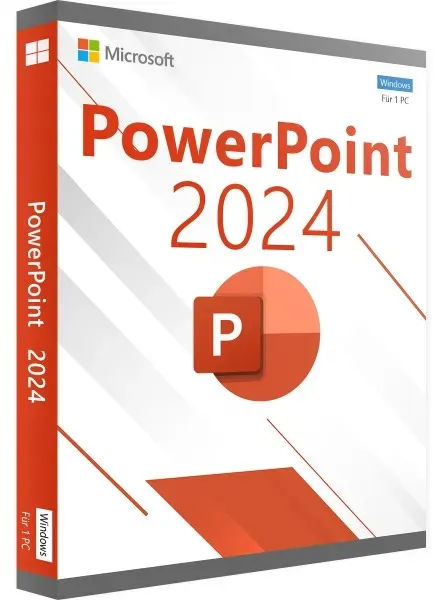 Microsoft PowerPoint 2024 Windows | Vollversion | Sofortdownload + Produktschlüssel