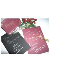 Pentel Gel-Tintenroller K118, gold und silber, Display