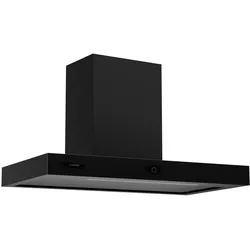 SmartEdge Dunstabzugshaube   WiFi   leise   leistungsstark   LED   550 m3/h   EEK A+ Schwarz