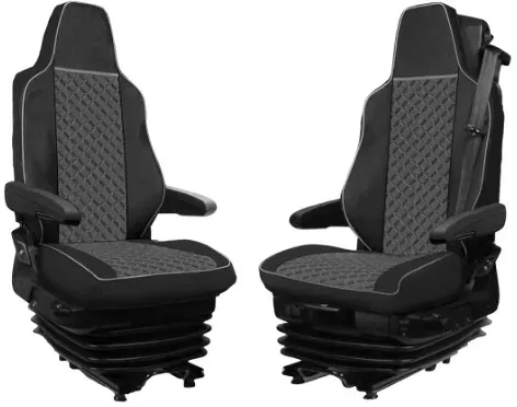 LKW Sitzbezug-Set für MAN TGX EURO 6 2021, Grau