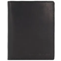 Greenburry Pure Black Geldbörse RFID Schutz Leder 10.5 cm black