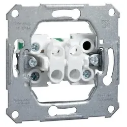 Elso 122510 Doppeltaster getrennten Strombahn Schraubklemme 10A