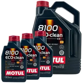 Motul 8100 Eco-Clean 109672 0W-30 5 l