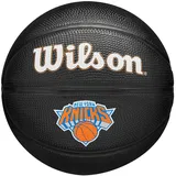 Wilson NBA Team Tribute Mini Basketball Schwarz 3
