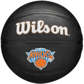Wilson NBA Team Tribute Mini Basketball Schwarz 3