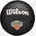 Wilson NBA Team Tribute Mini Basketball Schwarz 3
